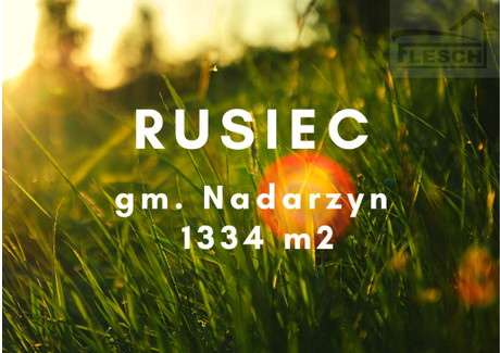 Działka na sprzedaż - Rusiec, Nadarzyn, Pruszkowski, 1334 m², 493 580 PLN, NET-2004/1807/OGS