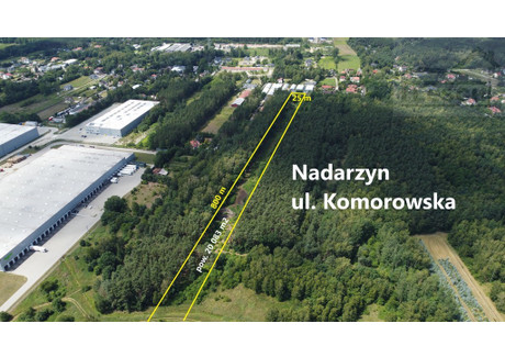 Działka na sprzedaż - Komorowska Nadarzyn, Pruszkowski, 21 083 m², 3 100 000 PLN, NET-2096/1807/OGS