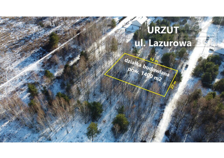 Działka na sprzedaż - Lazurowa Urzut, Nadarzyn, Pruszkowski, 1400 m², 360 000 PLN, NET-2189/1807/OGS