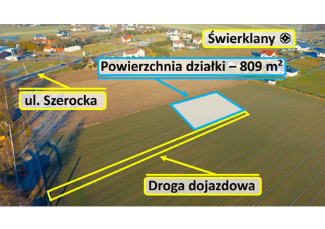 Działka na sprzedaż - Świerklany, Rybnicki, 809 m², 149 000 PLN, NET-ZG896180