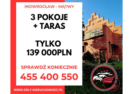 Mieszkanie na sprzedaż - Inowrocław, Inowrocławski (Pow.), 45,77 m², 139 000 PLN, NET-24