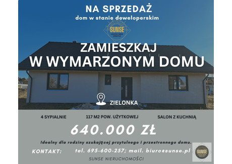 Dom na sprzedaż - Zielonka, Białe Błota (gm.), Bydgoski (pow.), 160 m², 640 000 PLN, NET-2