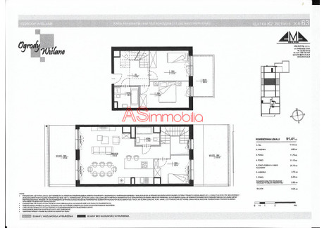 Mieszkanie na sprzedaż - Aluzyjna Tarchomin, Białołęka, Warszawa, 91,41 m², 1 189 000 PLN, NET-29710/3150/OMS