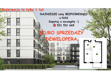 Mieszkanie na sprzedaż - Prądnik Biały, Kraków, 40,41 m², 556 930 PLN, NET-4751/12809/OMS