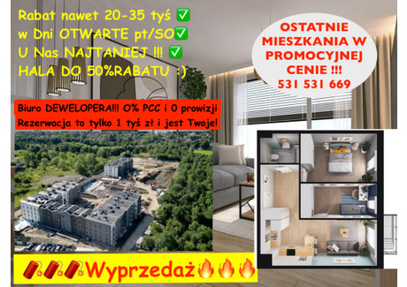 Mieszkanie na sprzedaż - Stare Bielsko, Bielsko-Biała, 53 m², 499 300 PLN, NET-5127/12809/OMS