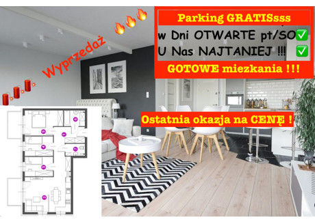 Mieszkanie na sprzedaż - Klimzowiec, Chorzów, 65,4 m², 541 000 PLN, NET-5728/12809/OMS