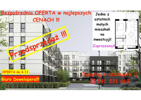 Mieszkanie na sprzedaż - Piaszczysta Prądnik Biały, Kraków, 37,5 m², 547 916 PLN, NET-4725/12809/OMS