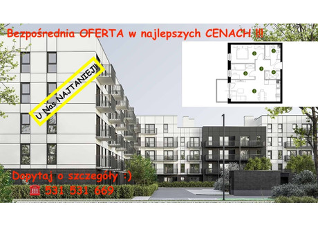 Mieszkanie na sprzedaż - Prądnik Biały, Kraków, 51 m², 677 029 PLN, NET-4325/12809/OMS