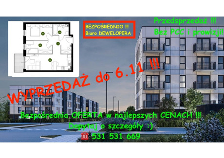 Mieszkanie na sprzedaż - Prądnik Biały, Kraków, 53 m², 682 358 PLN, NET-4696/12809/OMS