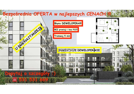 Mieszkanie na sprzedaż - Prądnik Biały, Kraków, 51 m², 677 029 PLN, NET-4530/12809/OMS