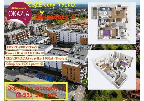 Mieszkanie na sprzedaż - Sielec, Sosnowiec, 55 m², 388 775 PLN, NET-5483/12809/OMS