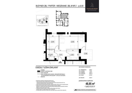 Mieszkanie na sprzedaż - Kopalniana Starachowice, Starachowicki, 49,15 m², 319 501 PLN, NET-223/11982/OMS