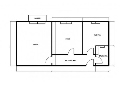 Mieszkanie na sprzedaż - Zamłynie, Radom, 42 m², 269 000 PLN, NET-50