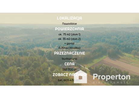 Dom na sprzedaż - Nawodzice, Klimontów, Sandomierski, 85 m², 267 000 PLN, NET-291/16208/ODS