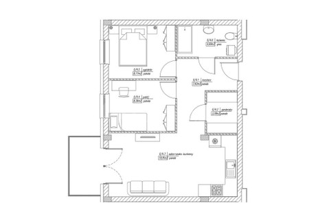 Mieszkanie na sprzedaż - Dominów, Głusk, Lubelski, 52,43 m², 471 870 PLN, NET-413270