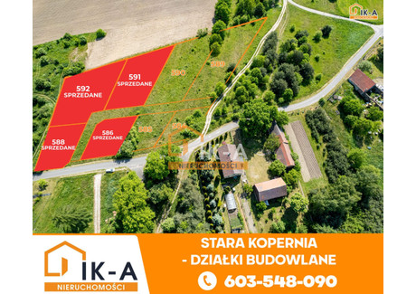 Działka na sprzedaż - Stara Kopernia, Żagań (Gm.), Żagański (Pow.), 707 m², 49 490 PLN, NET-105