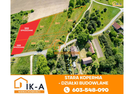 Działka na sprzedaż - Stara Kopernia, Żagań (Gm.), Żagański (Pow.), 707 m², 49 490 PLN, NET-105