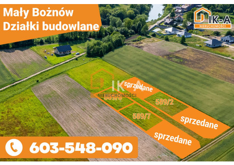 Działka na sprzedaż - Bożnów, Żagań (gm.), Żagański (pow.), 819 m², 73 710 PLN, NET-55