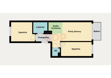 Mieszkanie na sprzedaż - Sołtysowicka Sołtysowice, Psie Pole, Wrocław, 59,2 m², 789 999 PLN, NET-35929