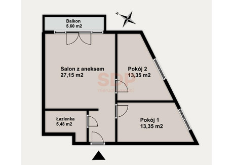 Mieszkanie na sprzedaż - Długa Szczepin, Stare Miasto, Wrocław, 64,59 m², 849 000 PLN, NET-35878