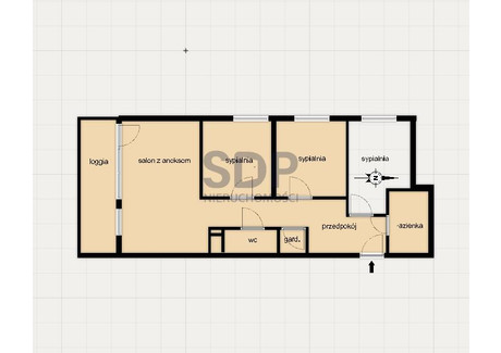 Mieszkanie na sprzedaż - Reymonta Władysława Kleczków, Śródmieście, Wrocław, 68,16 m², 1 074 000 PLN, NET-35786