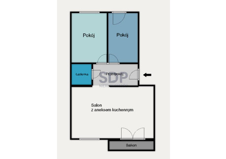 Mieszkanie na sprzedaż - Czartoryskiego Adama Jerzego Poświętne, Psie Pole, Wrocław, 70 m², 890 000 PLN, NET-33121