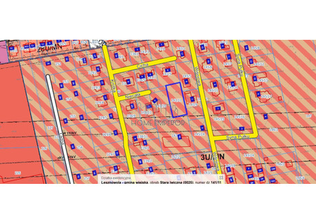 Działka na sprzedaż - Niecała Stara Iwiczna, Lesznowola, Piaseczyński, 1000 m², 500 000 PLN, NET-EMP-GS-9675