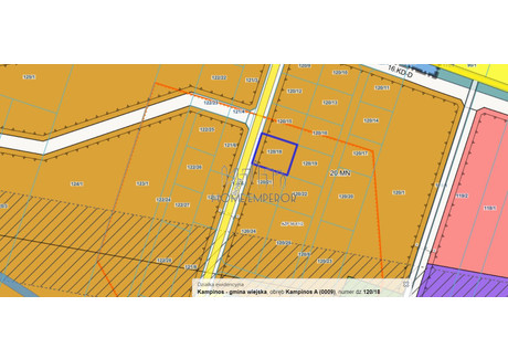 Działka na sprzedaż - Liliowa Kampinos A, Kampinos, Warszawski Zachodni, 1000 m², 165 000 PLN, NET-EMP-GS-9563