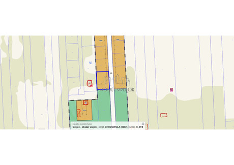 Działka na sprzedaż - Główna Chudowola, Grójec, Grójecki, 1115 m², 156 100 PLN, NET-EMP-GS-9624