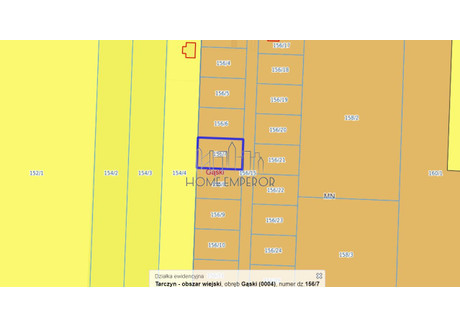 Działka na sprzedaż - Parkowa Gąski, Tarczyn, Piaseczyński, 1040 m², 280 000 PLN, NET-EMP-GS-9629