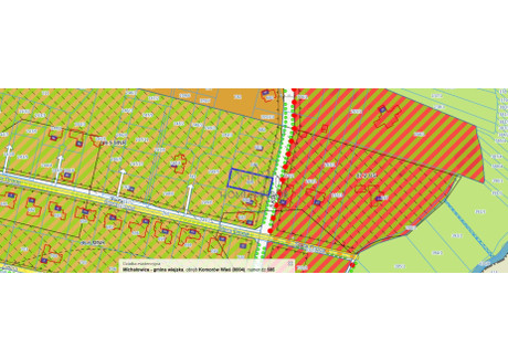 Działka na sprzedaż - Stara Droga Michałowice-Wieś, Michałowice, Pruszkowski, 993 m², 890 000 PLN, NET-EMP-GS-9820