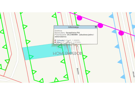 Działka na sprzedaż - Bielska Szczęśliwice, Ochota, Warszawa, Warszawa M., 502 m², 2 300 000 PLN, NET-EMP-GS-5259-26