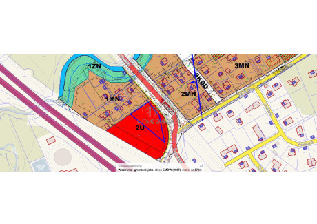 Działka na sprzedaż - Lubelska Emów, Wiązowna, Otwocki, 1890 m², 3 400 000 PLN, NET-EMP-GS-9778