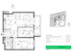 Mieszkanie na sprzedaż - Wincentego Witosa Podgórze Duchackie, Kurdwanów, Kraków, Kraków M., 60,49 m², 871 056 PLN, NET-BS2-MS-294337