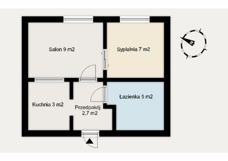 Mieszkanie na sprzedaż - Chłodna Wola Mirów, Wola, Warszawa, 26,7 m², 685 000 PLN, NET-SDP252025