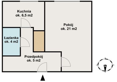 Mieszkanie na sprzedaż - Antoniego Malczewskiego Mokotów Wierzbno, Mokotów, Warszawa, 36,5 m², 635 000 PLN, NET-SDP793011