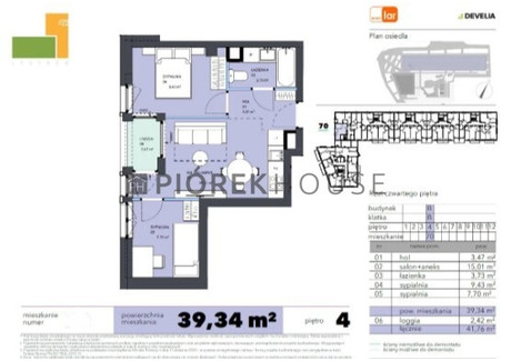 Mieszkanie na sprzedaż - Józefa Feliksa Ciszewskiego Ursynów, Warszawa, 39,34 m², 788 000 PLN, NET-64415/6624/OMS