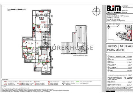 Mieszkanie na sprzedaż - gen. Romana Abrahama Praga-Południe, Warszawa, 84,4 m², 1 880 000 PLN, NET-65361/6624/OMS