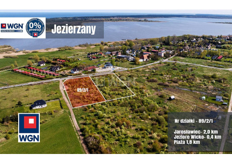 Działka na sprzedaż - Nadmorska Jezierzany, Postomino (Gm.), Sławieński (Pow.), 4217 m², 1 699 000 PLN, NET-22822