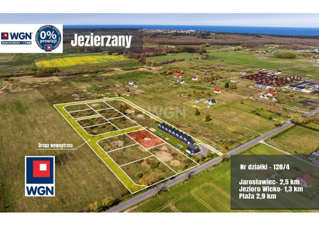 Działka na sprzedaż - Jezierzany, Postomino (Gm.), Sławieński (Pow.), 988 m², 147 900 PLN, NET-22562