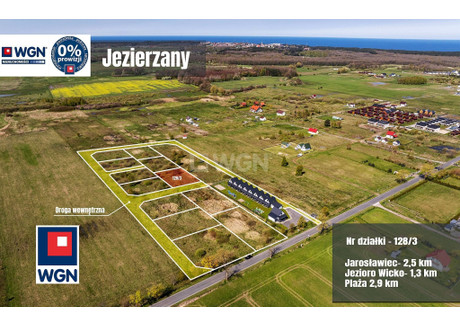 Działka na sprzedaż - Nadmorska Jezierzany, Postomino, Sławieński, 850 m², 129 000 PLN, NET-22426