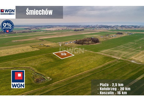 Działka na sprzedaż - Śmiechów, Będzino (Gm.), Koszaliński (Pow.), 3002 m², 199 000 PLN, NET-22841