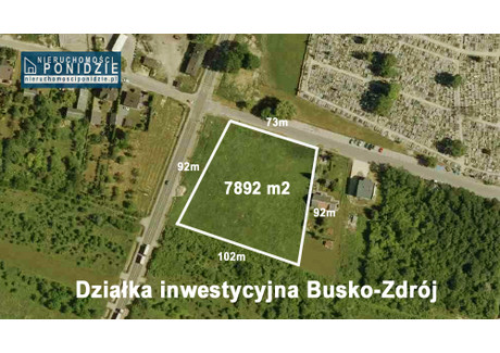 Działka na sprzedaż - Langiewicza Busko-Zdrój, Busko-Zdrój (gm.), Buski (pow.), 7892 m², 2 500 000 PLN, NET-2202
