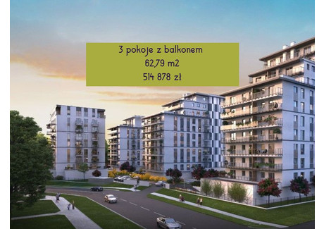 Mieszkanie na sprzedaż - Traktorowa Bałuty, Łódź-Bałuty, Łódź, 62,79 m², 514 878 PLN, NET-554217