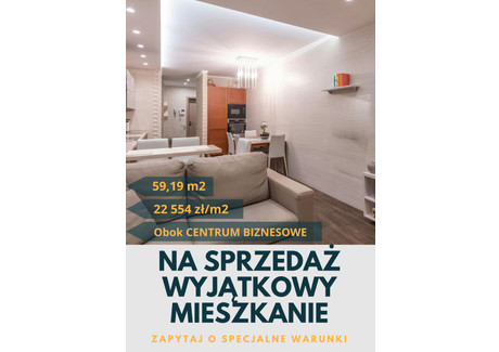 Mieszkanie na sprzedaż - Aleja Wilanowska Mokotów Stary Mokotów, Mokotów, Warszawa, 59,19 m², 1 334 971 PLN, NET-648865