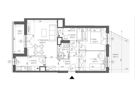 Mieszkanie na sprzedaż - Sochaczewska Bemowo, Warszawa, Bemowo, Warszawa, 63 m², 880 000 PLN, NET-772722