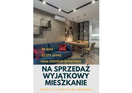 Mieszkanie na sprzedaż - Aleja Wilanowska Mokotów Stary Mokotów, Mokotów, Warszawa, 36,49 m², 849 159 PLN, NET-829054