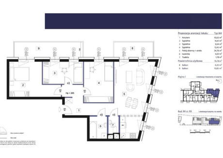 Mieszkanie na sprzedaż - Jana Pawła Ii Piaseczno, Piaseczyński, 76,78 m², 955 911 PLN, NET-794064