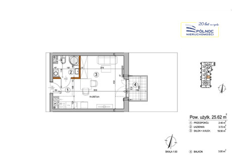 Mieszkanie na sprzedaż - Chełmżyńska Rembertów, Warszawa, 25,62 m², 411 201 PLN, NET-117919/3877/OMS