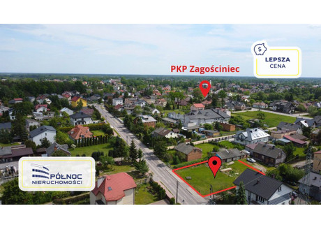 Działka na sprzedaż - 100-lecia Zagościniec, Wołomin, Wołomiński, 1011 m², 369 000 PLN, NET-43138/3877/OGS